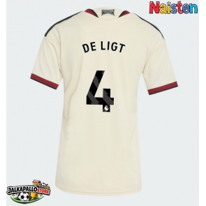 Manchester United Matthijs de Ligt #4 Kolmaspaita Naisten 2026-27 Lyhythihainen